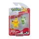 Figura Pokémon Gen IX Battle Pack Pikachu & Sprigatito 5cm