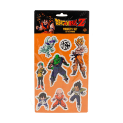 Set de 9 imanes Dragon Ball