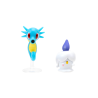 Figura Pokémon Battle Pack Litwick, Horsea 5cm