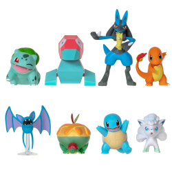 Pack de 8 Figuras Pokémon Gen IX Battle Pack 5cm