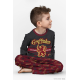 Pijama de invierno Harry Potter Gryffindor gris burdeos 6 años 116cm