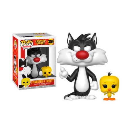 Figura Funko POP! Looney Tunes - Silvestre & Piolín 309