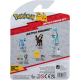 Pack de tres Figuras Pokémon Battle - Kabuto, Charmander, Metang 5-7cm