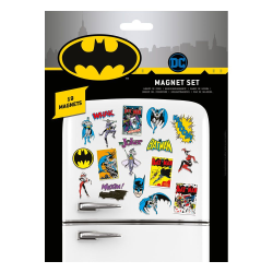 Set de 20 imanes DC Batman Retro 7x4cm