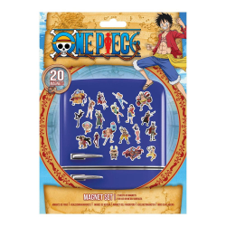 Set de 20 imanes One Piece The Great Pirate Era 7x4cm