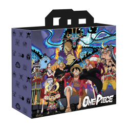 Bolsa de compra reutilizable One Piece 45x40x20cm