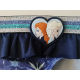 Culetin niña Disney - Frozen - Elsa y Anna 4 años 104cm azul marino