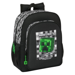 Mochila Junior Minecraft 38cm adaptable a carro