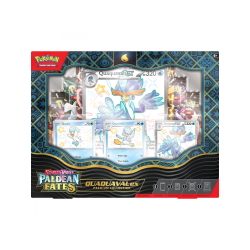 Caja de cartas Pokemon Paldean Fates Premium Collection - Quaquaval Ex (inglés)