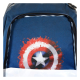 Mochila Marvel - Capitán América Full 41cm adaptable a carro