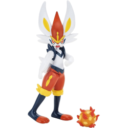 Figura Pokémon Battle - Cinderace 10cm