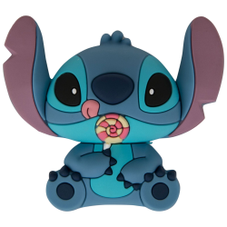 Imán Disney Lilo & Stitch - Stitch con Lollipop 6.5cm