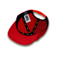 Gorra para adulto Wonder Woman logo roja