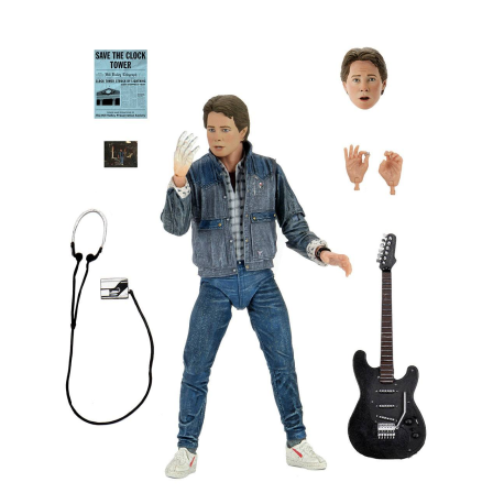 Figura Neca Regreso al Futuro - Ultimate Marty McFly (Audition) 18cm