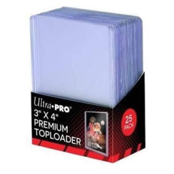 Fundas Toploader - 3" x 4" Super Clear Premium (25 unidades)