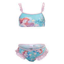 Bikini niña Disney La Sirenita - Ariel celeste - rosa 6 años 116cm