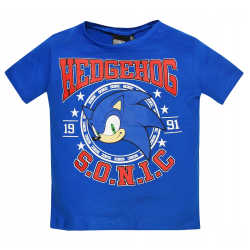 Camiseta niño Sonic - Sonic Hedgehog 1991 Azul 6 años 116cm