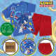 Pijama manga corta niño Sonic Let's Go azul - rojo 3 años 98cm CONFECCIONADO CON MATERIALES RECICLADOS