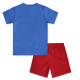 Pijama manga corta niño Sonic Let's Go azul - rojo 3 años 98cm CONFECCIONADO CON MATERIALES RECICLADOS