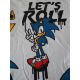 Camiseta niño Sonic - Sonic Let's Roll Blanca 3 años 98cm