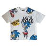 Camiseta niño Sonic - Sonic Let's Roll Blanca 4 años 104cm