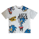 Camiseta niño Sonic - Sonic Let's Roll Blanca 6 años 116cm