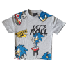 Camiseta niño Sonic - Sonic Let's Roll gris 4 años 104cm