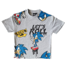 Camiseta niño Sonic - Sonic Let's Roll gris 8 años 128cm