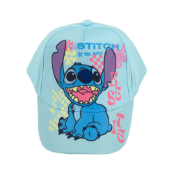 Gorra infantil Disney Lilo & Stitch - Stitch is my bestie celeste 54cm