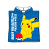 Poncho de microfibra Pokémon - Pikachu Ready for battle! 100x55cm