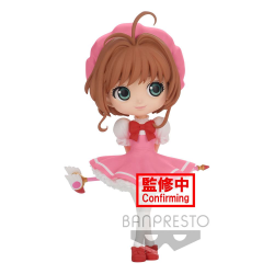 Figura Banpresto Cardcaptor Sakura - Clow Card Minifigura Q Posket Sakura Kinomoto Ver. A 14cm