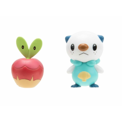 Figura Pokémon Battle Pack Applin, Oshawott 5cm