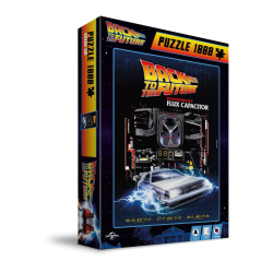 Puzzle Regreso al Futuro Powered by Flux Capacitor (1000 piezas) 66x45cm