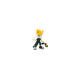 Figura Sonic Prime - Rebel Rouge + Tails 6cm