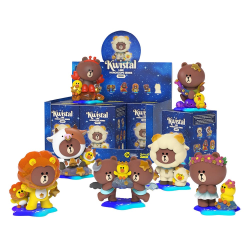 Figura Line Friends Kwistal Blind Box Horoscope Series 1