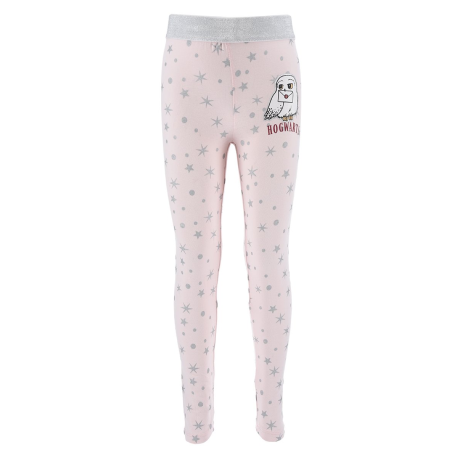 Legging Harry Potter - Hogwarts Hedwig rosa 8 años 128cm