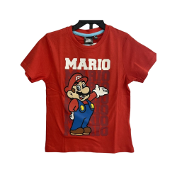 Camiseta infantil Super Mario 10 años 140cm roja
