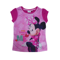 Camiseta niña manga corta Minnie - Me Talla 4
