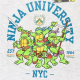 Camiseta niño Tortugas Ninja - Ninja University gris 4 años 104cm