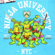 Camiseta niño Tortugas Ninja - Ninja University celeste 7 años 122cm