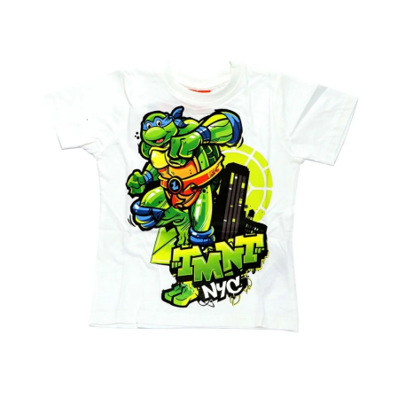 Camiseta niño Tortugas Ninja blanca 9 años 134cm