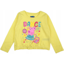 Camiseta niña manga larga Peppa Pig - Dance amarilla 4 años 104cm
