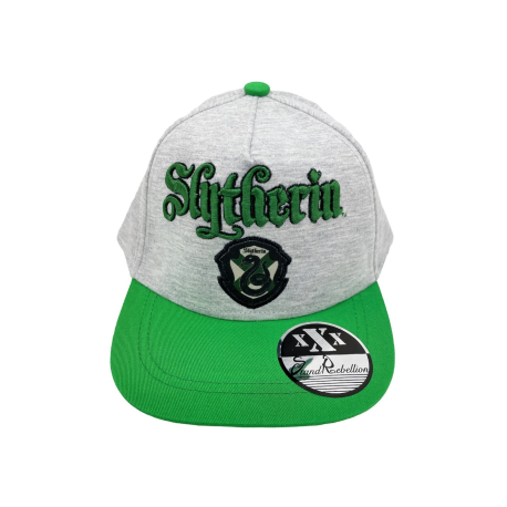 Gorra Harry Potter - Slythering gris claro - verde 56cm