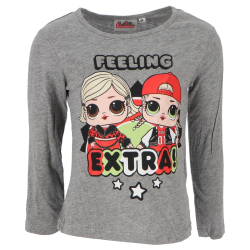 Camiseta niña manga larga LOL Surprise - Feeling Extra! gris 9 años 134cm