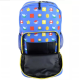 Mochila Super Mario 35x24x12cm azul