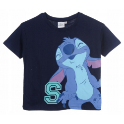 Camiseta infantil Disney - Lilo y Stitch azul marino 10 años 140cm