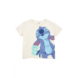 Camiseta infantil Disney - Lilo y Stitch blanca 10 años 140cm