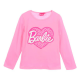 Camiseta niña manga larga Barbie rosa 4 años 104cm