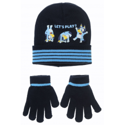 Gorro invierno Bluey azul 52cm