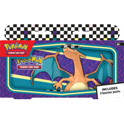 Caja de lata para lápicess de cartas Pokemon Back to School (inglés) 2024